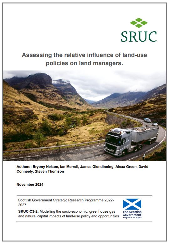RuralPolicySRUC's tweet image. New report "Assessing the Relative Influence of Land Use Policies on Land Managers". Using Q methodology, the study explores the influence of different land use policies on the decision making processes of key stakeholders.
ruralexchange.scot/policy/the-inf…
#LandUse #PolicyImpact
@scotgov