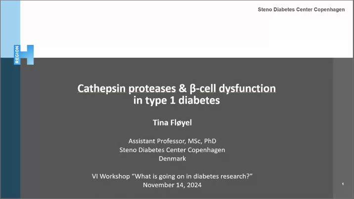 Workshop “What’s going on in diabetes research?” tweet media