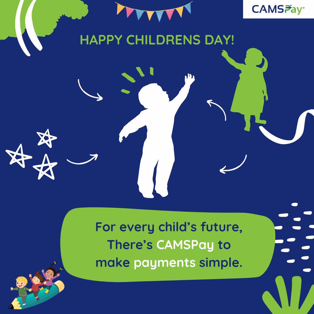 camspay's tweet photo. Empowering Future Generations with Secure, Simple Payments.

Happy Children’s Day from CAMSPay! 

Let’s build a brighter future together. #ChildrensDay2024 #FutureOfChildren #SecurePayments #CAMSPay #DigitalPayments #TechForGood https://t.co/fKqao0FE3y