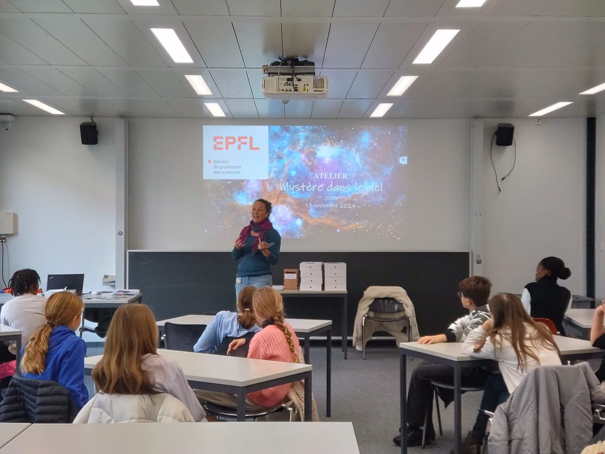 EPFL_SPS's tweet image. Aujourd’hui c’est la journée « Oser tous les métiers » dans le @EtatdeVaud canton de Vaud. C’est un plaisir d’accueillir 237 enfants intéressés, des collaborateurs et collaboratrices @EPFL avec 16 ateliers scientifiques et deux conférences.