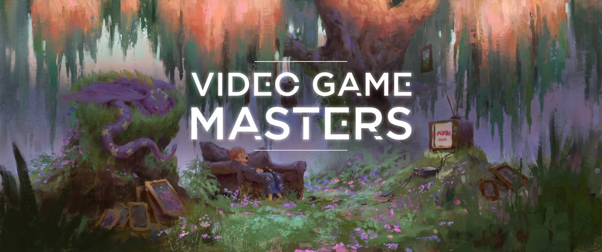 MacqMarine's tweet photo. Je suis très heureuse de vous dévoiler la nouvelle bannière de la galerie Gamma et son programme des Video Game Masters, réalisée par le talentueux Robbie Aldis 😍

Ce rendez-vous bimestriel dédié aux artistes de l'industrie du jeu vidéo est un succès, merci pour votre soutien 😇 https://t.co/U1k9Xh20bt