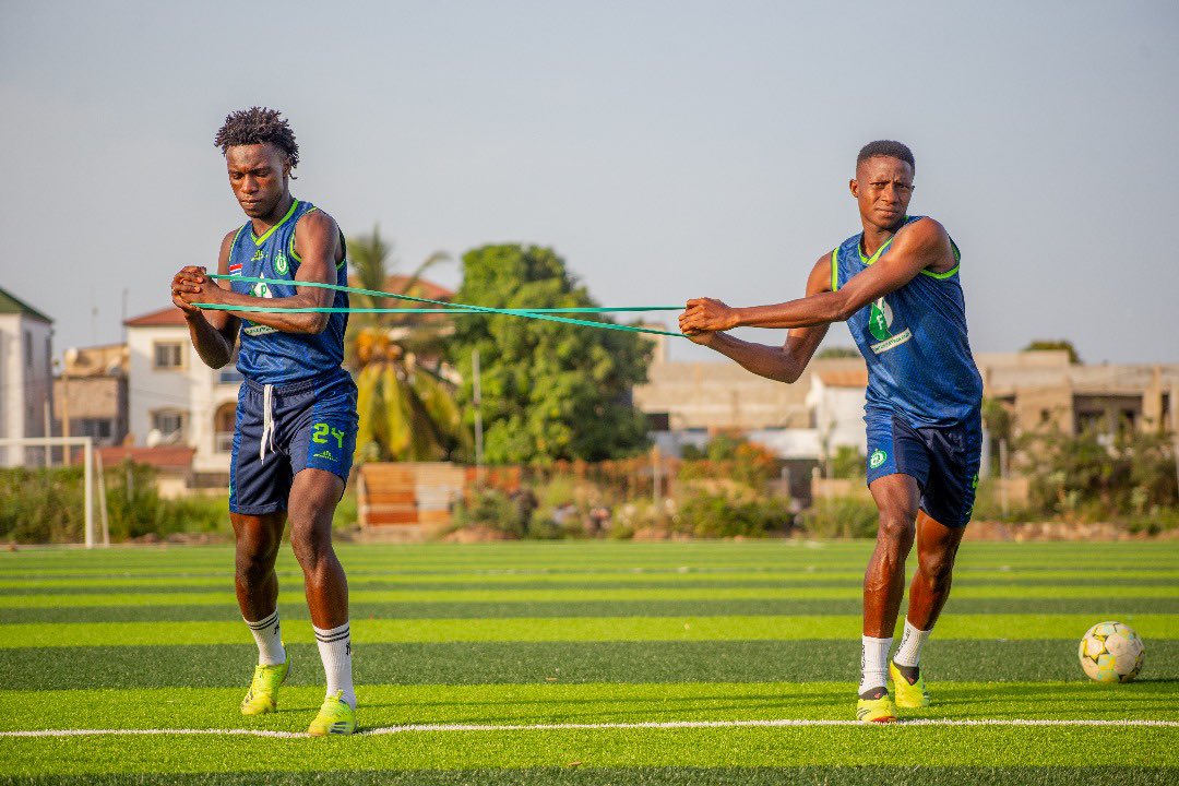 Charging the batteries 🔋 ⛽️

A. Tamba2️⃣4️⃣
 A. Kanteh 4️⃣
