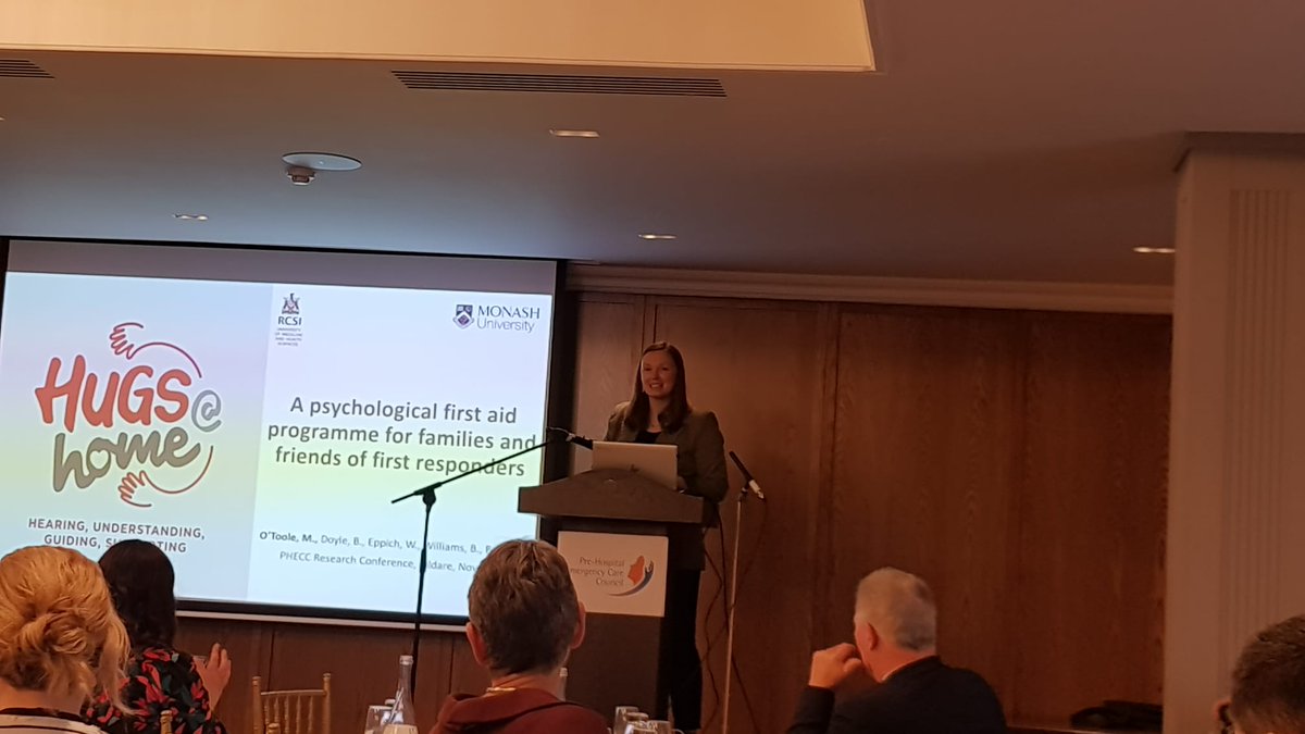 It was great to join our 1st responder family and friends yesterday at the <a href="/PHECC/">PHECC</a> Research Conference. Busy day with oral and poster presentations of our latest set of HUGS results. Delighted to be voted best poster by conference attendees. #PheccResearchConference2024 #PHECC24
