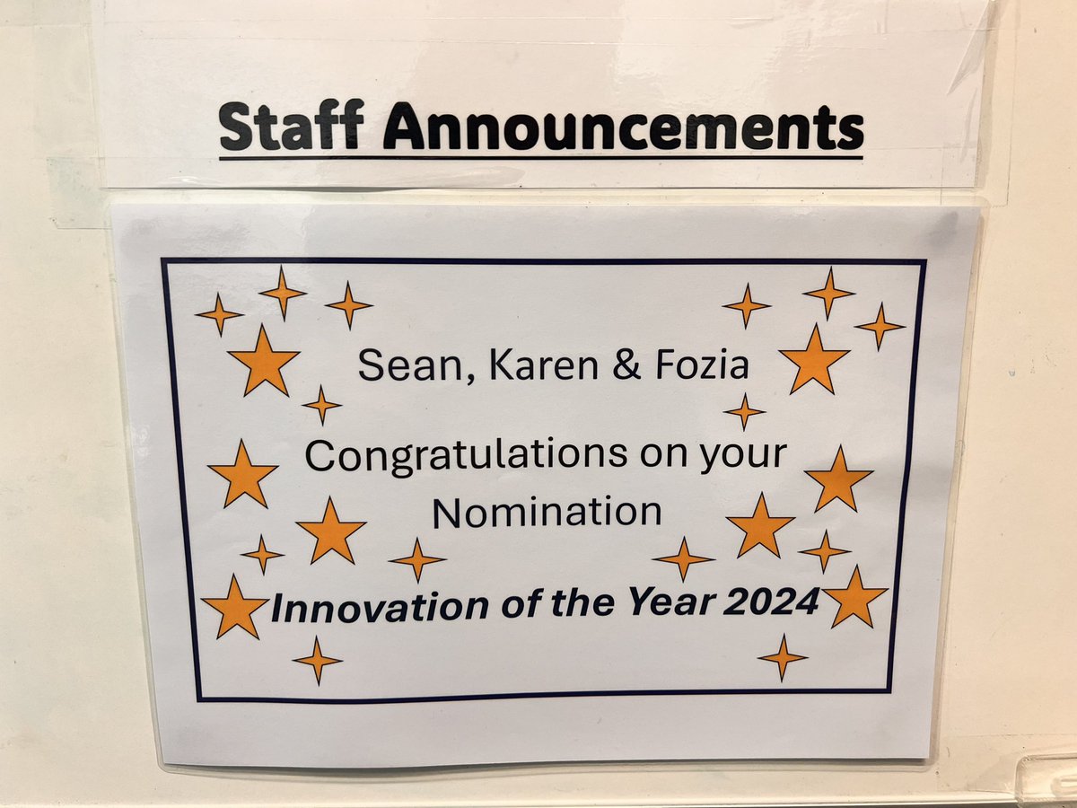 SeanNoone1987's tweet image. It is a privilege that my work has been recognised by council's, as I’m being nominated and is on the shortlist. We will find out more at the staff’s awards ceremony, which will be held next week. 

#Innovation #StaffAward #Recognised #Shortlisted #YouthWorker