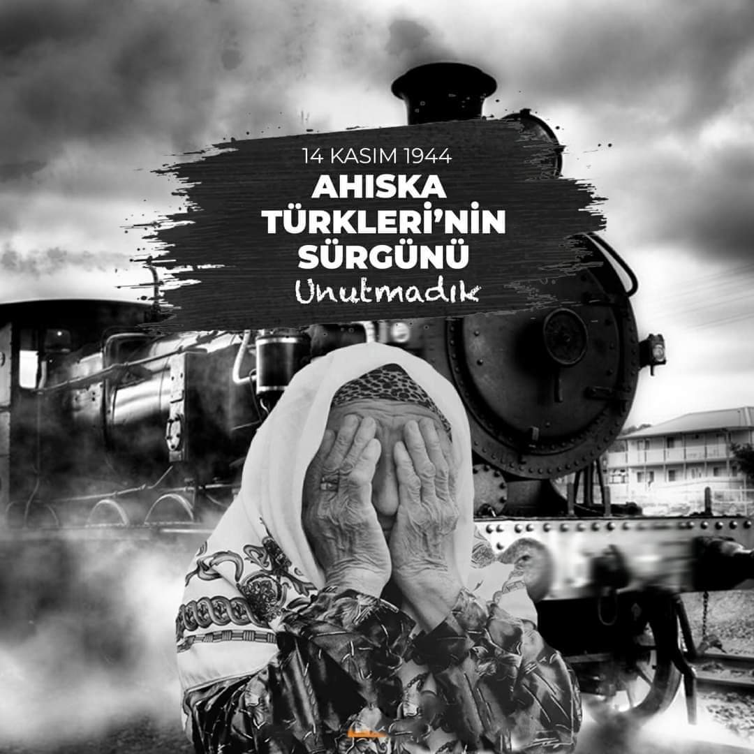 malituna's tweet image. #AhıskaTürkleri&apos;nin #Sürgün edilişlerinin 80. yıl dönümünde #Sürgün sırasında vefat eden soydaşlarımızı rahmetle anıyoruz. 
#Unutma #AhıskaSürgünü
#14Kasım1944 
#sürgün 
#AhiskaTürklerini  
#Unutmadık 
#MeMutluTürkümDiyene