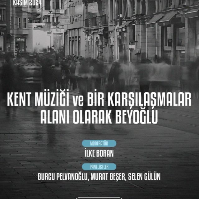 15-17 Kasım arası Beyoğlu'nda bir ilk festival başlıyor: Beyoğlu Caz Festivali. Gencecik insanların peşine düştüğü hikayede ben de bildiklerimi anlatmak için yarın (15.11) sevgili İlke Boran'ın moderatörlüğünde Metrohan'da Murat Beşer ile buluşuyorum.İlgilisine sevgiyle duyurulur
