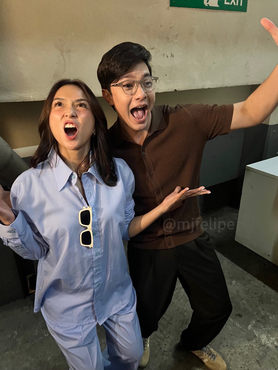 LOOK: This is Kathryn and Alden's  happy pose after hearing the record breaking 85M first day gross for their box office hit film #HelloLoveAgain