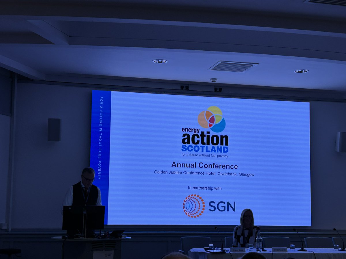 Looking forward to the <a href="/EAS_Scotland/">EnergyActionScotland</a> conference and a day of listening to experts in the sector, debating the issues facing the sector and networking. If you are at the event please stop by our stand to say hello #fuelpoverty