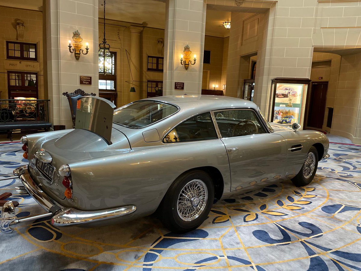 Behind the scenes w/ Claire Hudson, our Structural Warranty Specialist, in action at the November Pall Mall Property Club gathering.

The highlight of the day? A #photoopp w/ the iconic Aston Martin DB5 (featured in the third James Bond movie, #Goldfinger) in the reception.
