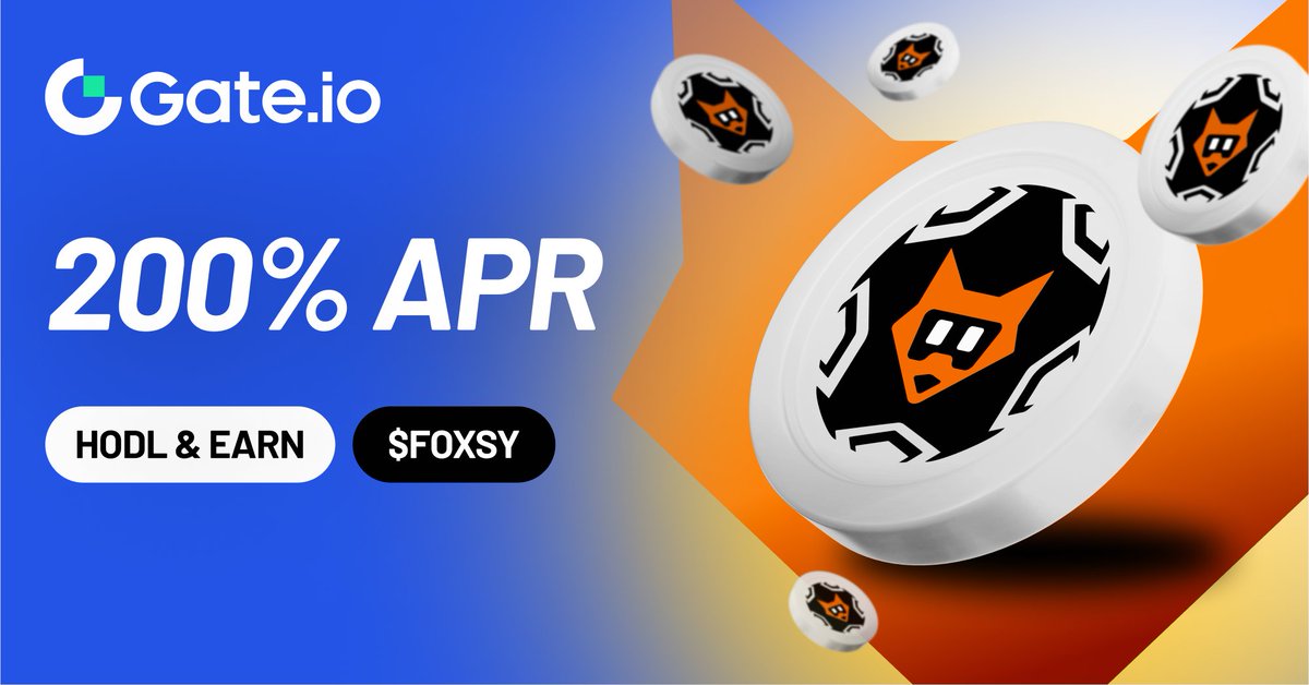 foxsy_ai's tweet photo. Hello #foxfrens 💙 🦊 💙, are you ready to #hodl & #earn?

@PulsarMvX send 2500 FOXSY to 500 reactions

Starting with November 11th 📅, a new phase of Hodl & Earn 💹 campaign with @gate_io, having a juicy 200% Stable APR & 250% APR for New Users 🤑, has just begun!

Read more: https://t.co/WjoJJTPQLi

Subscribe here: https://t.co/wi4s3w5Txh