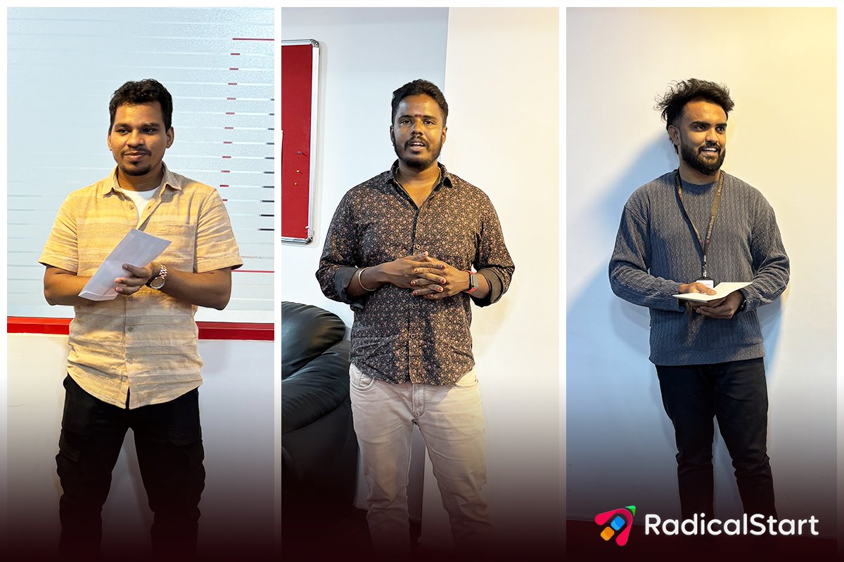 radicalstartnow's tweet image. 🎉 Big shoutout to Raseeth, who just received a surprise cash reward!

We value team members who help us grow by recommending top talent!

#cashreward #radicalstart