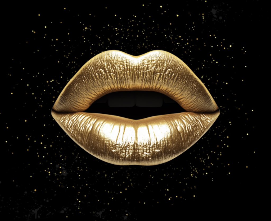 Have you seen this golden kiss? Are you not curious what’s happening #thegoldenkiss