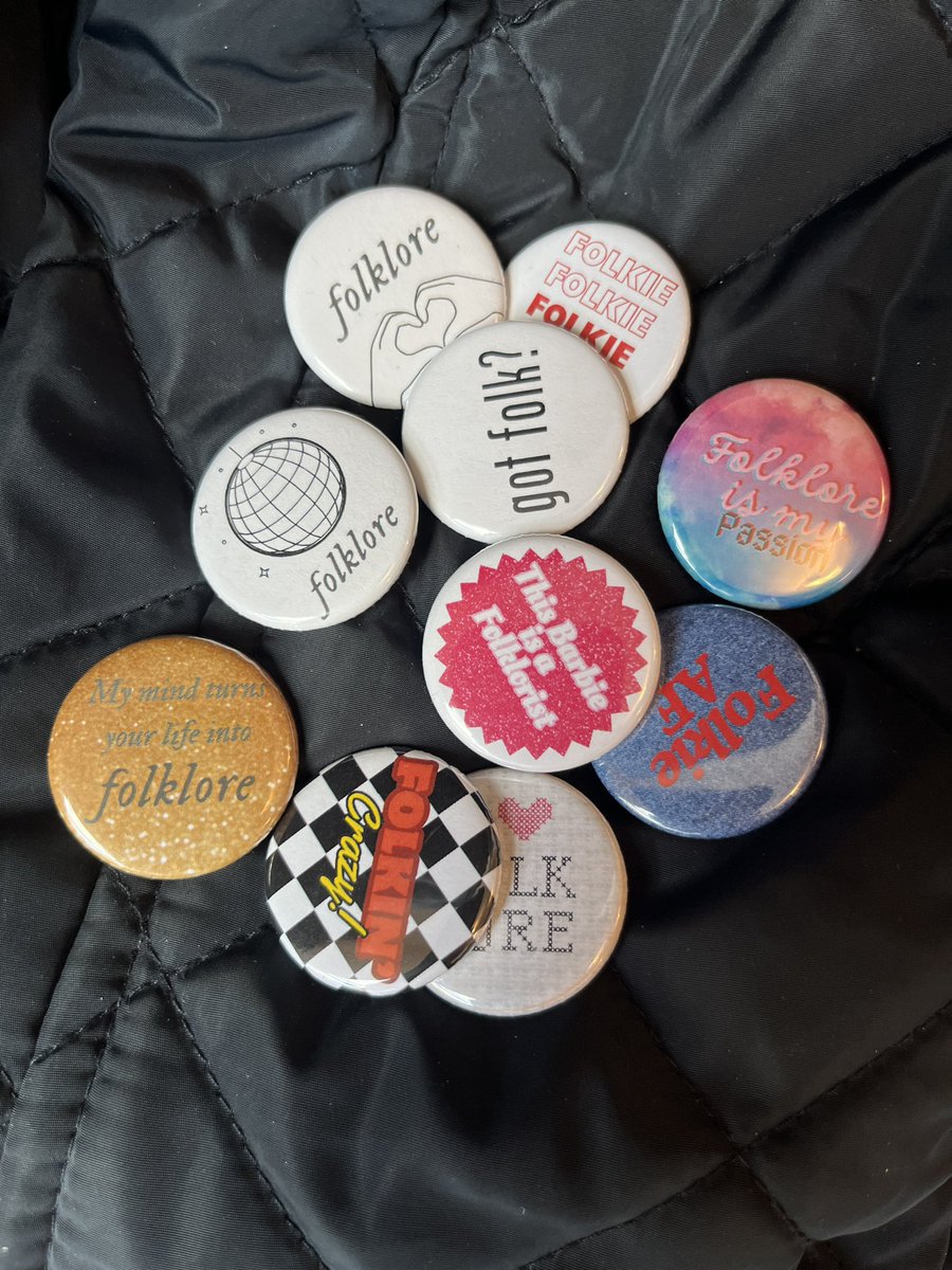 Archivists are always archiving.

At the <a href="/FolkloreSociety/">The Folklore Society</a> for the Folklore without Borders meeting and have liberated a set of leftover badges from the recent American Folklore Society <a href="/afsfolklorists/">American Folklore Society</a> meeting for the Folklore Library and Archive