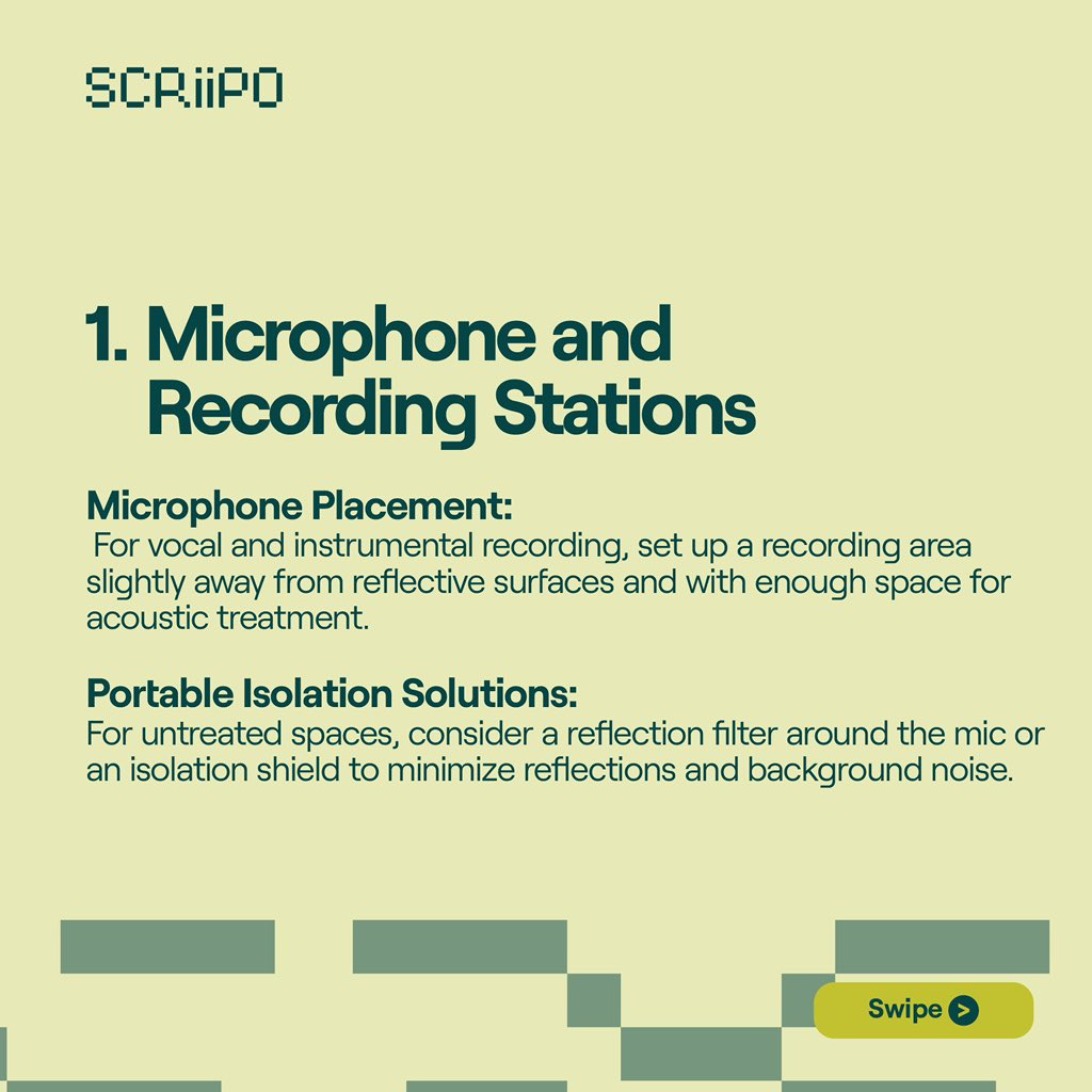 scriipo_'s tweet photo. Efficient equipment placement is the backbone of any great studio. Design your setup clutter-free for easy access and comfort!

#equipmentplacement #musicstuido #equipment #desk #monitor #scriipo https://t.co/xRXRO21wjs