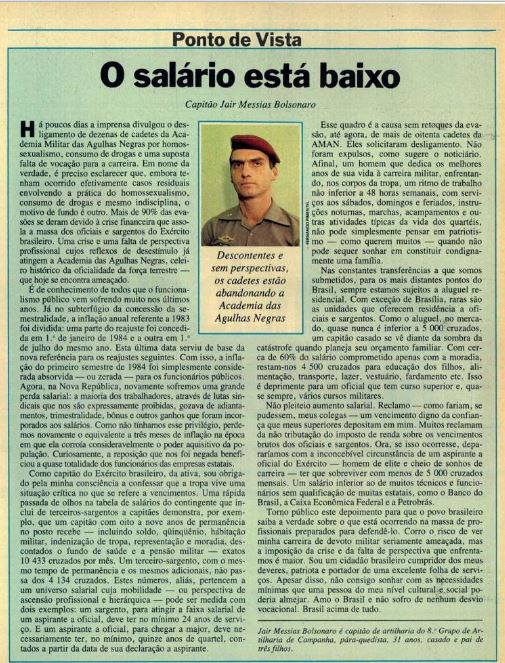 EdsonFilho74's tweet photo. O atentado praticado por Tiu França mostrou que o bolsonarismo é uma seita com raízes terroristas, Jair Bolsonaro foi preso nos anos 80 porque tentou explodir um quartel do exército. https://t.co/t5j5RXcR5X