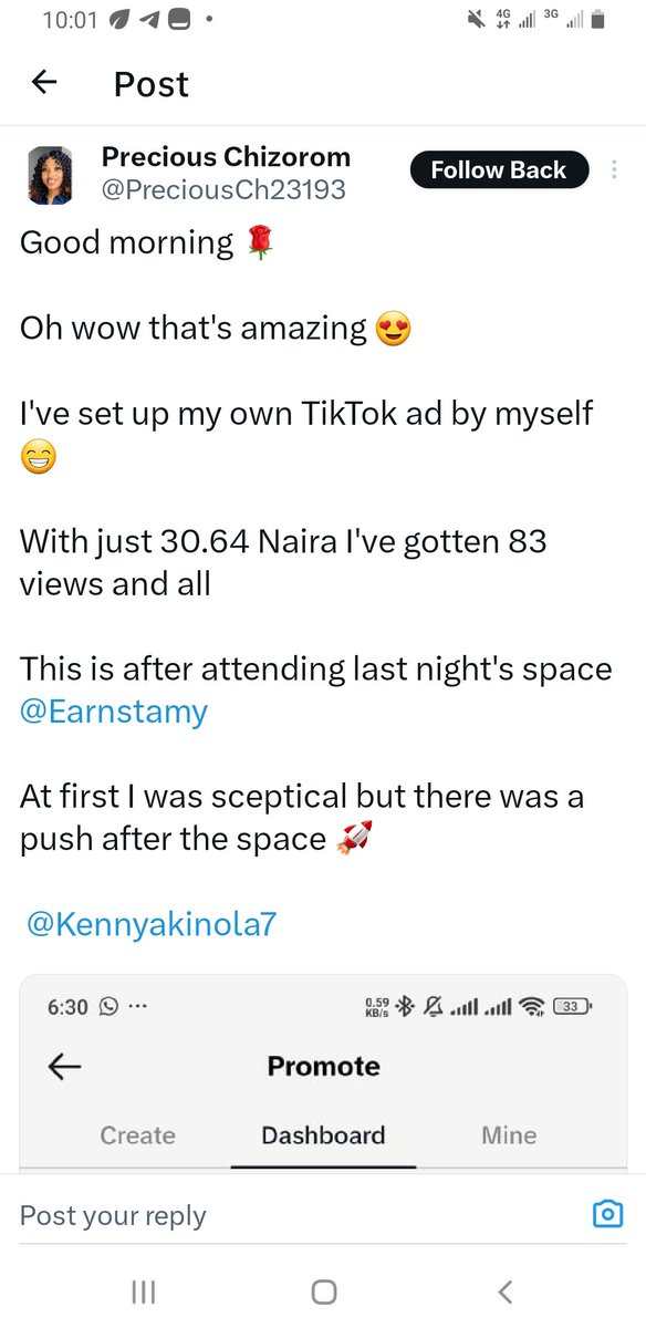 Omo🔥🔥🔥🥳🥳.. 

30 naira to get almost 100 leads by one of our affiliates that got our FREE TIKTOK ADS VIDEO,  

Get Our FREE Tiktok Ads Video now !

Simply like, comment "Tiktok" 

Retweet and Follow us !

We'll message you in your DM!