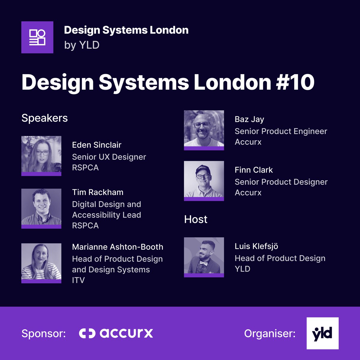 Design Systems London tweet media