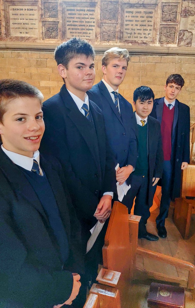 Chapel | Uppingham School (@upp_chapel) on Twitter photo A thoughtful talk from <a href="/Upp_Highfield/">Highfield | Uppingham School</a> this morning on the value of tackling challenges head-on, in which a selection of the house's finest shared some personal accounts of their own struggles.
🎵 His kingdom is glorious and rules over all.🎵 A thoughtful talk from <a href="/Upp_Highfield/">Highfield | Uppingham School</a> this morning on the value of tackling challenges head-on, in which a selection of the house's finest shared some personal accounts of their own struggles.
🎵 His kingdom is glorious and rules over all.🎵