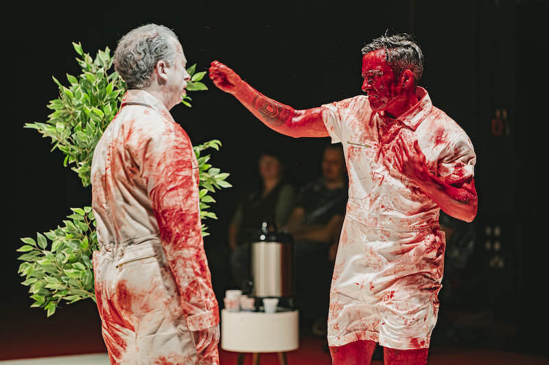 The Reviews Hub (@thereviewshub) on Twitter photo #THEATRE #REVIEW Blood Show <a href="/battersea_arts/">BatterseaArtsCentre</a> <a href="/hesterchill/">Ocean Chillingworth</a> 'finely honed awareness of how to captivate and hold an audience without sending them running to the sick bucket' ⭐️⭐️⭐️⭐️ thereviewshub.com/blood-show-bat… #London #THEATRE #REVIEW Blood Show <a href="/battersea_arts/">BatterseaArtsCentre</a> <a href="/hesterchill/">Ocean Chillingworth</a> 'finely honed awareness of how to captivate and hold an audience without sending them running to the sick bucket' ⭐️⭐️⭐️⭐️ thereviewshub.com/blood-show-bat… #London
