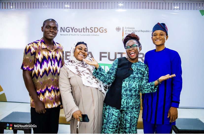 NGYouthSDGs's tweet photo. Looking back at the Nigeria Futures Summit 2024🇳🇬

The summit facilitated a comprehensive conversation on defining Nigeria’s priorities for #COP29, youth leadership in climate action, climate financing, and developing resilience strategies against climate change.

@GERinNigeria https://t.co/9dQnyPVOZM