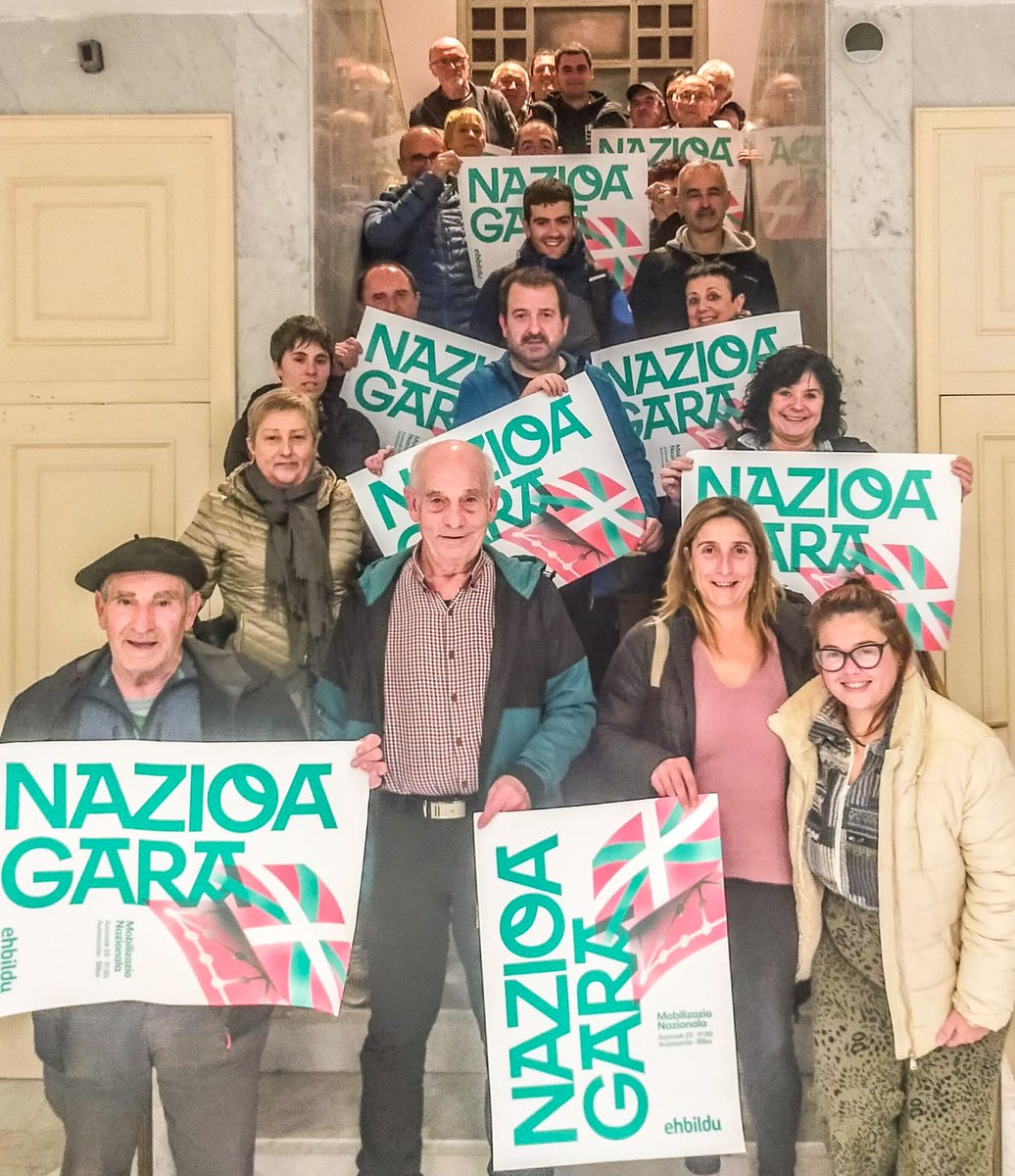 Azaroaren 23an gu Bilbora goaz, aske izan nahi duen nazioa garela erakustera. Zatoz zu ere!
Amasa-Villabonako autobusean apuntatzeko:
✍️Iratzar tabernan📲688729069
#NazioaGara #A23Bilbora