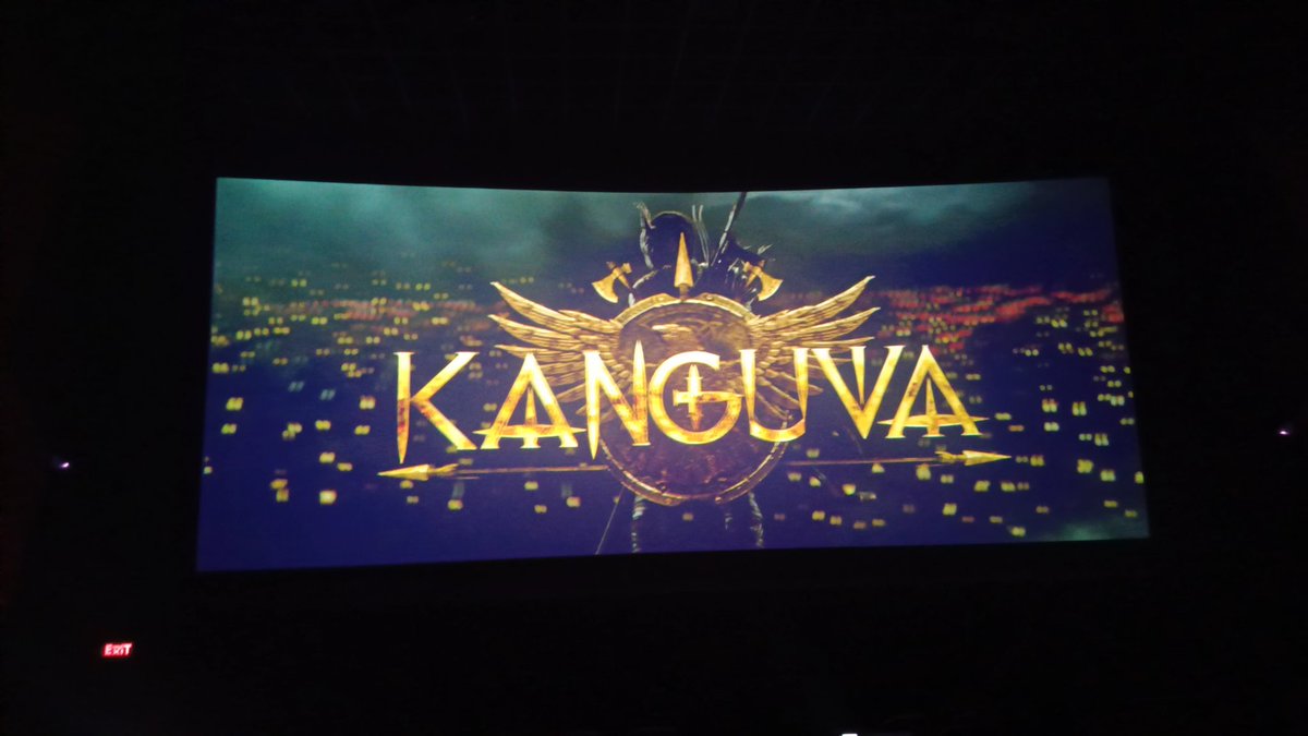 KChandr19980222's tweet image. Dolby Atmos and 3D projection.
Semma theatre experience.
Please do continue the shows in screen 2
and worth watching @PssMultiplexOff

#KanguvaFDFS  #pssmultiplex