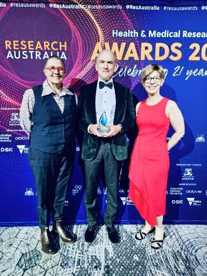 So pleased to be able to attend the Research Australia Health and Medical Research Awards - celebrating the award for Great Australian Philanthropy for Paul and Sue Taylor! Amazing contributions to UQ and the Centre for the Business and Economics of Health <a href="/UQ_News/">UQ News</a>
