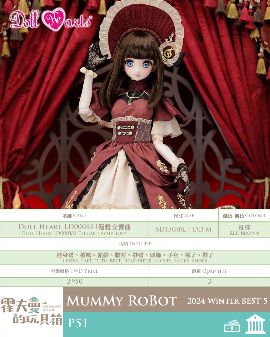 hoffmanntoybox's tweet image. ❄️2024 Winter Dolly Party❄️Premier Vendor❄️ @MMRBstudio Best 5 selections👇

★ UFdoll x AUTNA 《Cat .TV TV series》BJD blind box, 1/6 × 15
★ MMdoll x UFdoll 《Mian Main’s Wonderland Adventure Series》BJD Blind Box, 16 cm × 15

#霍夫曼的玩具箱