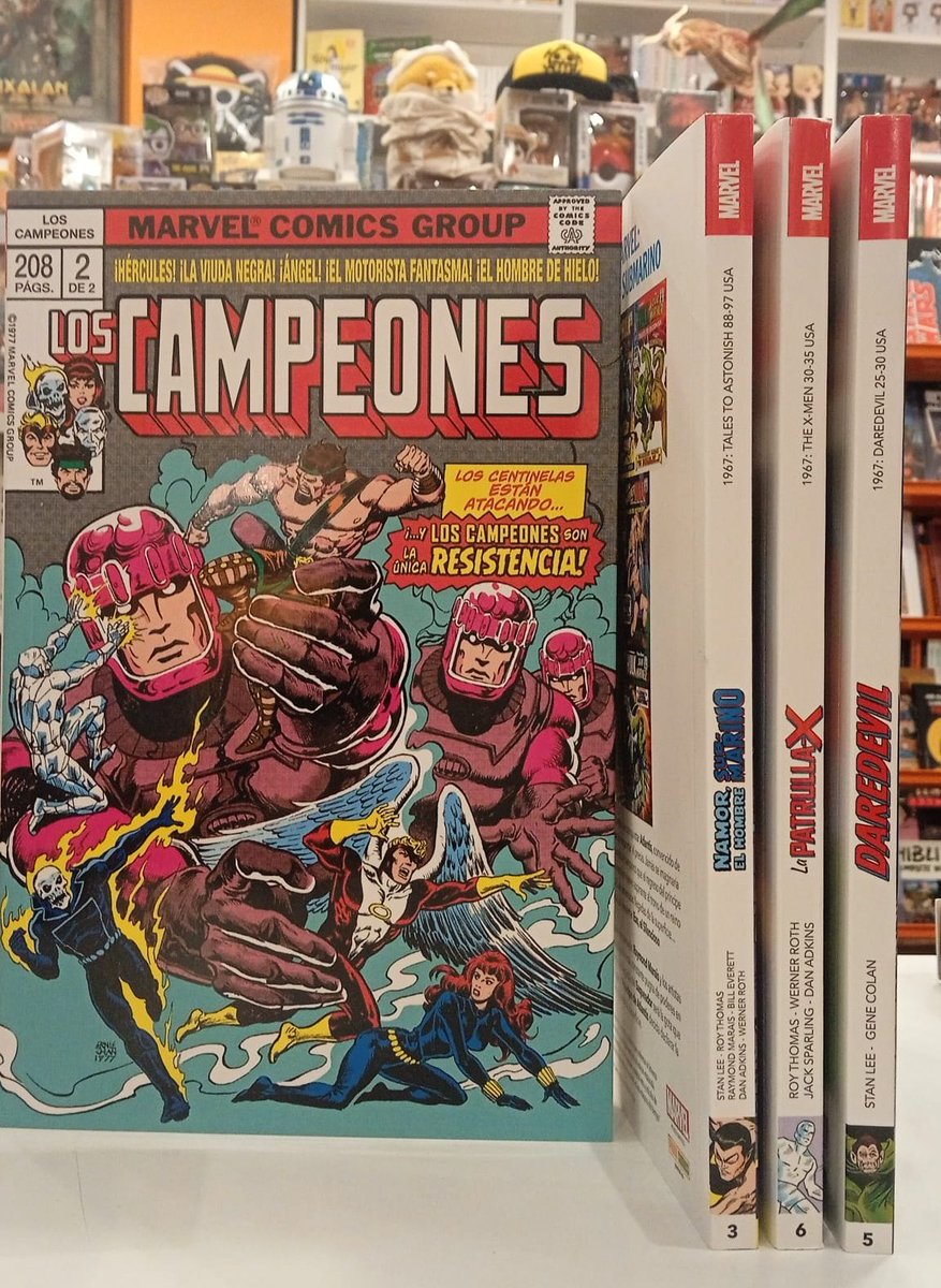 metropol_comics's tweet photo. Cientos de publicaciones mensuales, mucho donde escoger... ven y asesórate en nuestras tiendas cual es el #cómic que se ha editado para ti. Aqui tenéis algunos #picks de #novedades de esta semana, que ya podéis ojear visitando tu #libreria #MetropolisComics de referencia ;). https://t.co/F6BySoMiXl