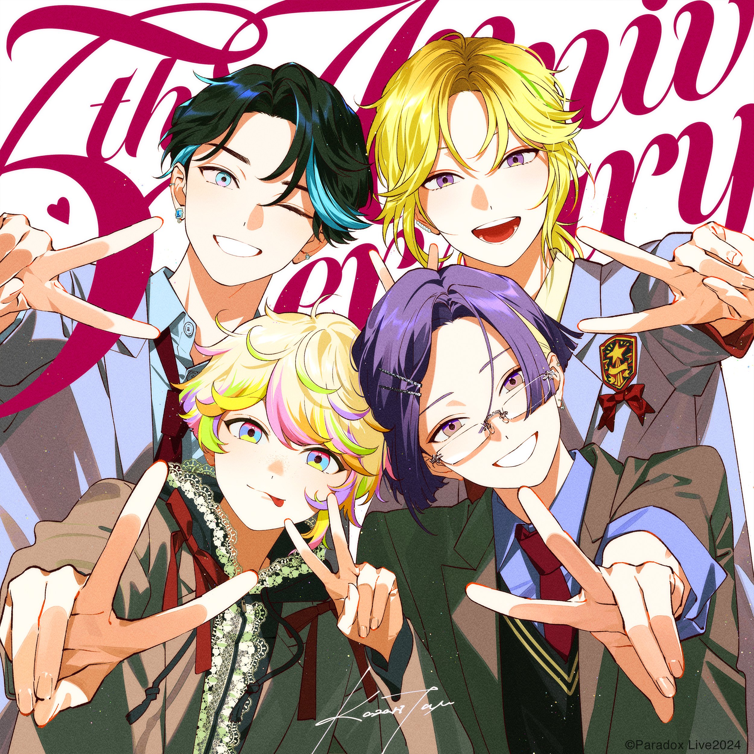 賢太 パラライ 5周年 獄Luck – NEW STAGE VISUAL – Paradox Live（パラライ） 5th
