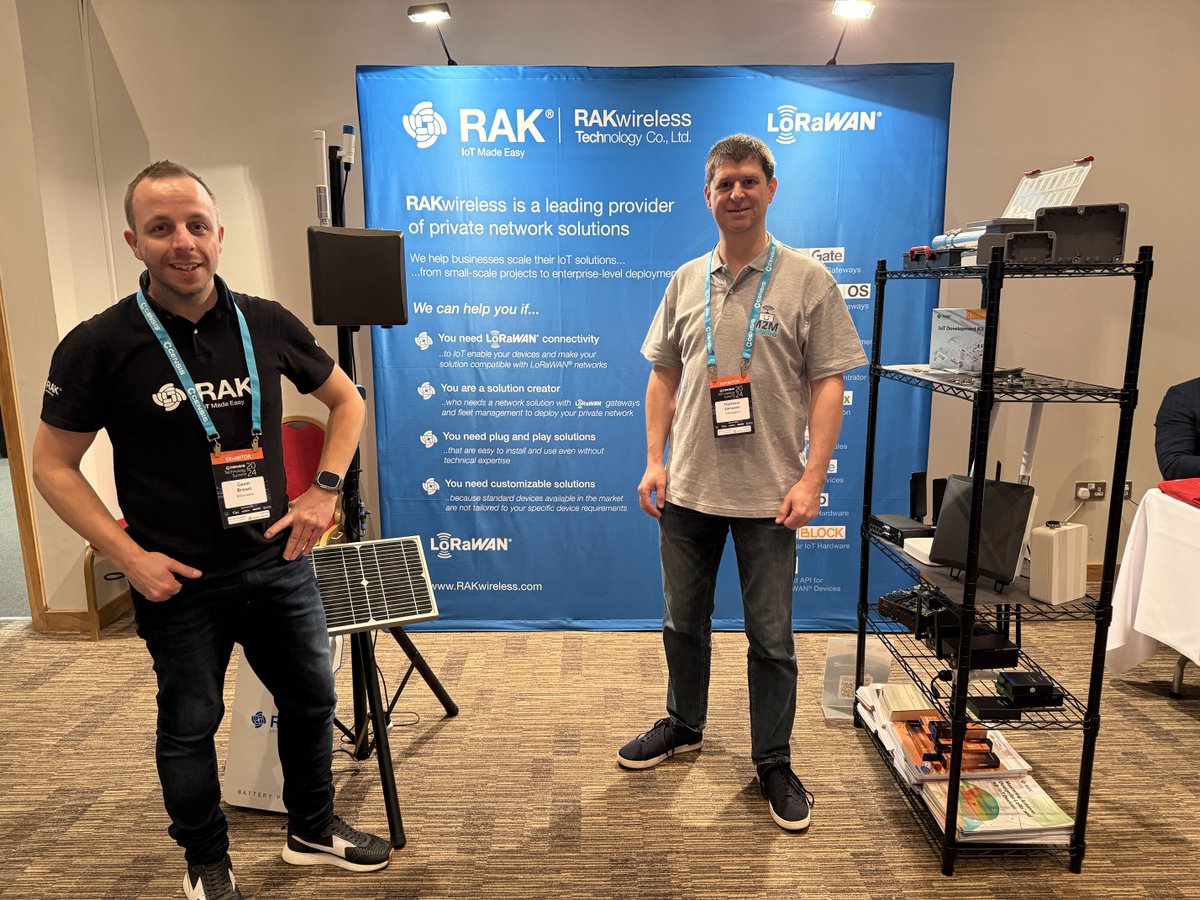 RAKwireless's tweet image. We&apos;re live at the #CENSIS #TechnologySummit 2024! Visit us in Zone 2 - Space 14 at the Strathclyde Suite, Glasgow Royal Concert Hall, and grab some exclusive RAK merchandise. @CENSIS121