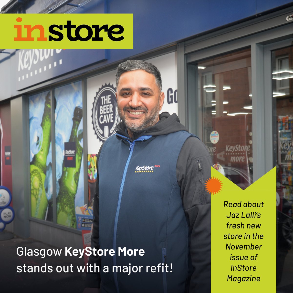 Plan_for_Profit's tweet photo. Retailing is in Jaz Lalli’s blood! He’s always looking for ways to keep his store fresh, including a major refit with modern features. Discover what makes his store stand out > https://t.co/2cZiQxJdRg #InstoreMagazine #RetailerTips https://t.co/wfRQ9Ck0Gg