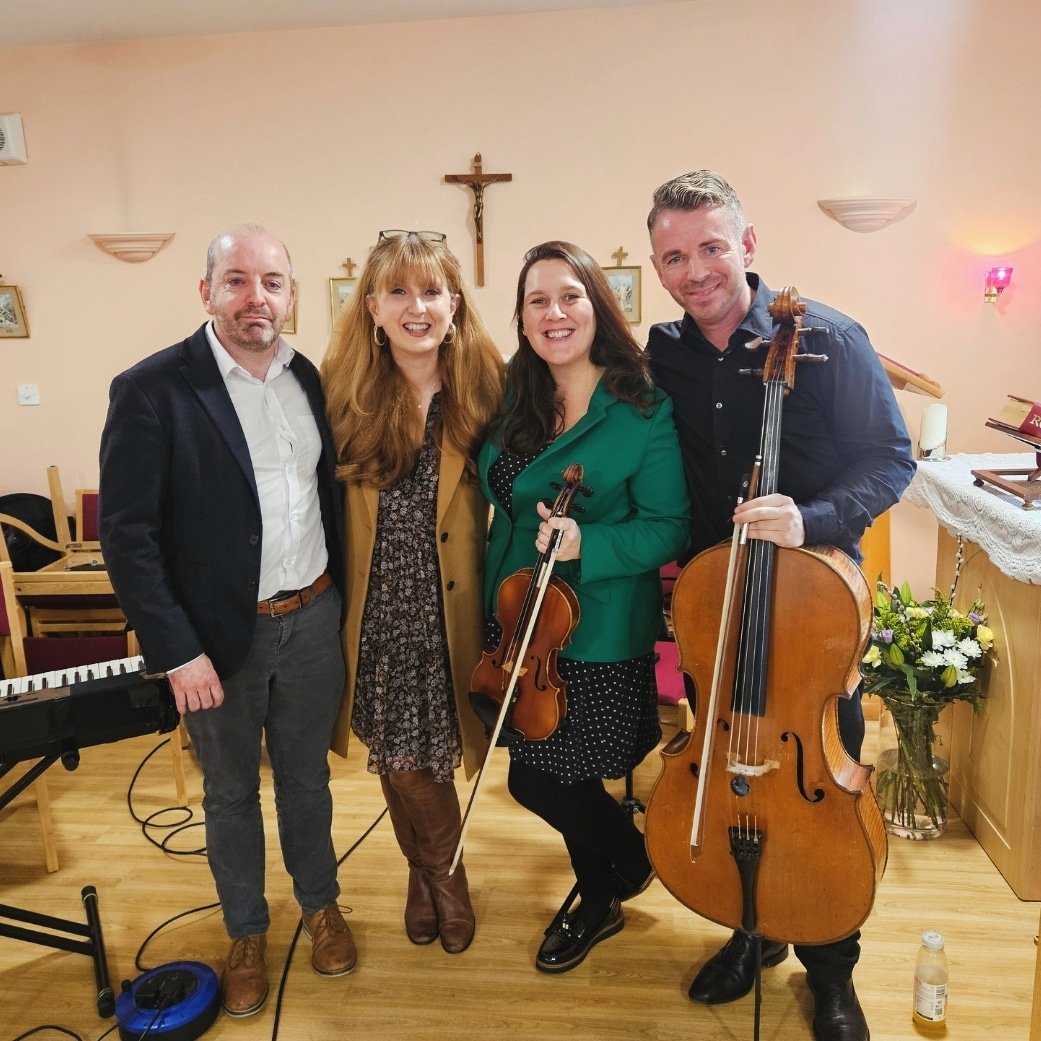 mobilemusicmachine (@mmmquartet) on Twitter photo Mobile Music Machine returned to South Dublin last week, performing 5 Care Concrrts in residential care homes and day care centres, with <a href="/SandraOman1/">Sandra Oman</a> <a href="/violyn21/">Lynda O'Connor</a> & Vincent Lynch.
Thanks to <a href="/SDCCArts/">SDCC Arts Office</a> <a href="/creativeirl/">Creative Ireland</a> for continuing to support live music in healthcare settings. Mobile Music Machine returned to South Dublin last week, performing 5 Care Concrrts in residential care homes and day care centres, with <a href="/SandraOman1/">Sandra Oman</a> <a href="/violyn21/">Lynda O'Connor</a> & Vincent Lynch.
Thanks to <a href="/SDCCArts/">SDCC Arts Office</a> <a href="/creativeirl/">Creative Ireland</a> for continuing to support live music in healthcare settings.