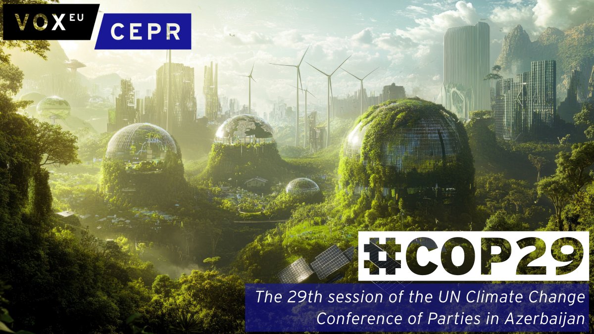 #COP29 - DP19348
Pace of Adoption of Alternatives to Animal-Source Foods and #Climate Goals
Galina Hale <a href="/galinahale_ucsc/">Galina Hale</a> <a href="/ucsc/">UC Santa Cruz</a>, Vlad Onescu &amp; Ritesh Bhangale (Accenture Strategy)
ow.ly/5xXP50U58g3
#CEPR_CCE