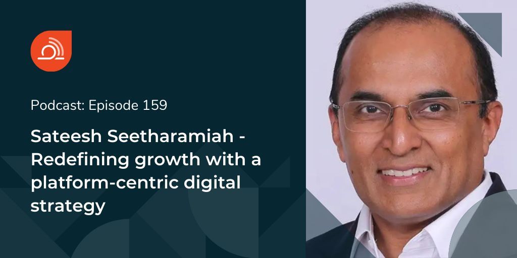 agiledrop's tweet image. On our latest podcast episode, we spoke with the CEO of @edge_verve Sateesh Seetharamiah about the value of a platform-centric digital strategy. Have a listen here: agiledrop.com/podcast/satees…

#DigitalTransformation #DigitalStrategy #uberization #podcast