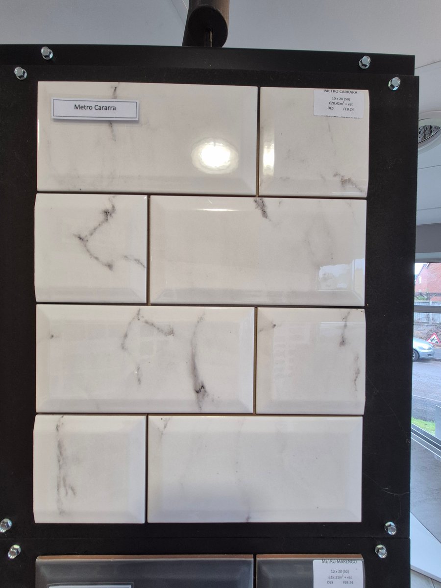 WellyTile's tweet image. Looking for tile inspiration? We have lots of fantastic tiles in our showroom!
📞 01823 667242
⏰ Monday - Friday 08:30 - 17:00, Saturday 09:00 - 13:00
📍 Tone Industrial Estate, Milverton Road, Wellington, TA21 0AN