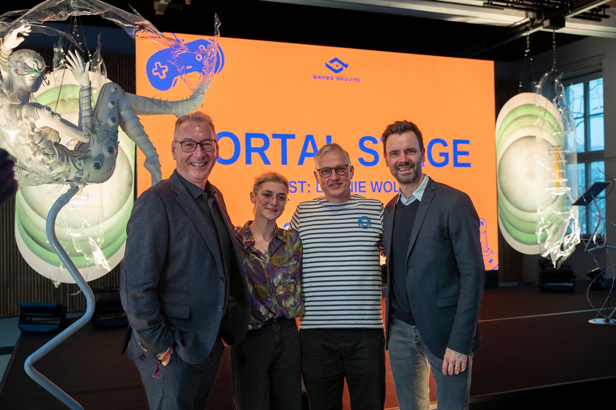 Go, GAMES GROUND! 🎮🚀 Die 2. Ausgabe des Berliner Gaming-Festivals ist eröffnet! Wir freuen uns auf 3 Tage Gaming-Kultur, Austausch mit der Branche, spannende Panels und innovative Spiele in der Alten Münze! #MBBGefördert 

@GamesGroundB <a href="/game_verband/">game_eV</a>