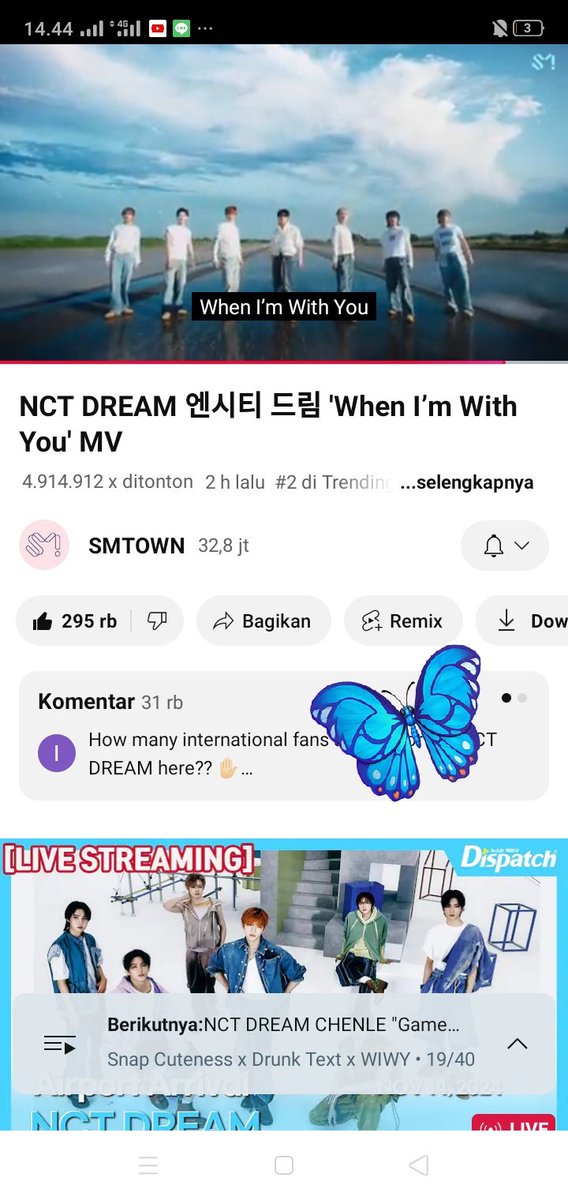 uchiclarista03_'s tweet image. 🎹 LILSUNS STREAMING PAWTY🎤

📎 shorturl.at/2c25c
📎shorturl.at/5UDg5

tag: @nauuuurh @rozantineargen
@callmedenisaa

Let’s stream harder for our music star #CHENLE ⭐️🎵 

#BeautifulTimeWithCHENLE 
#LilsunsOnYouTube
#천러 #チョンロ #辰乐