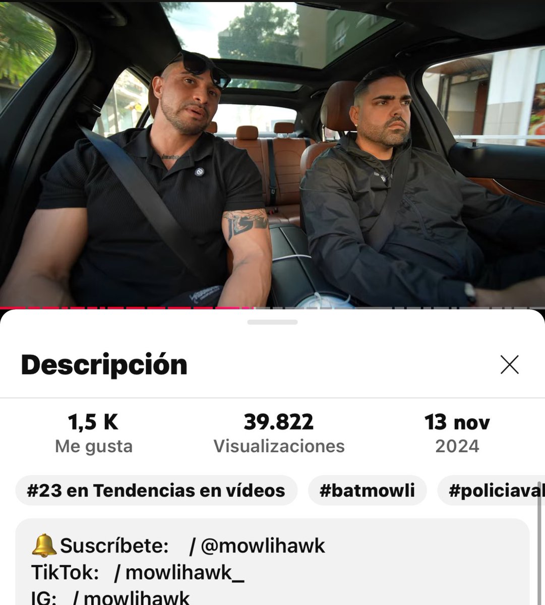 #23 en tendencias! Gracias familia youtu.be/O3C-ncpcNH4?si…