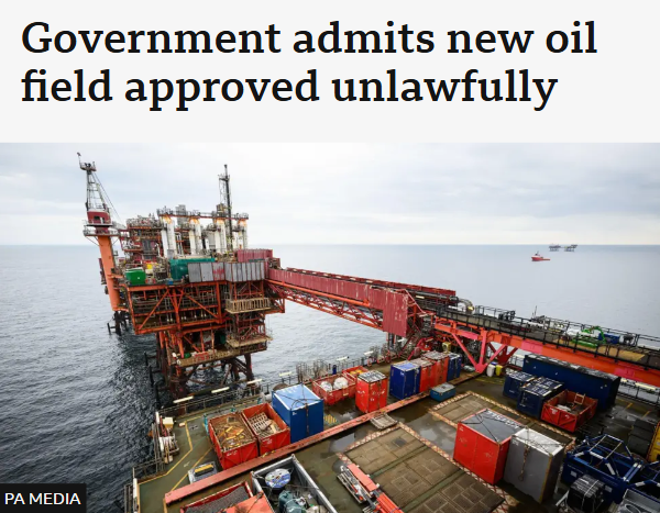 BREAKING 🚨: The UK Government has admitted in court that approving Rosebank without taking into account the full extent of its climate impacts was unlawful.

Now our court case is a straight up fight between us and the oil and gas industry.