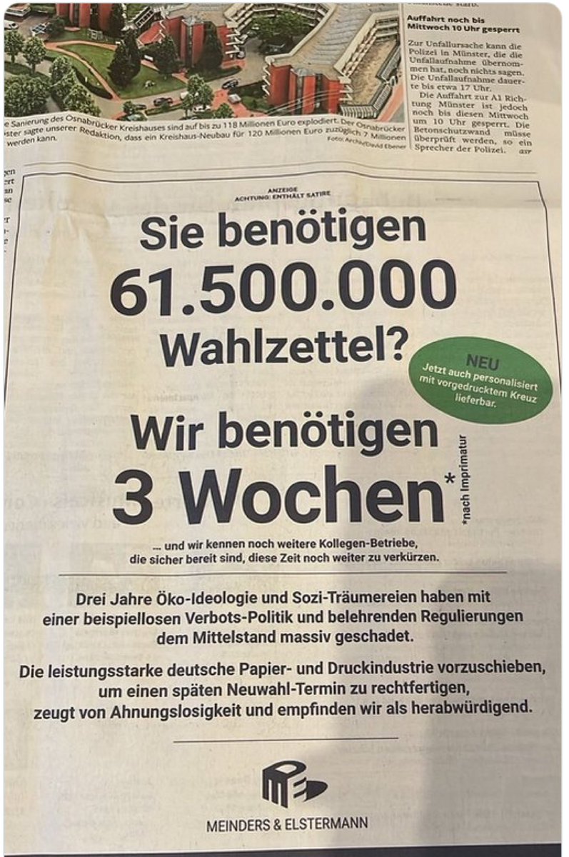 Na endlich tut sich was!