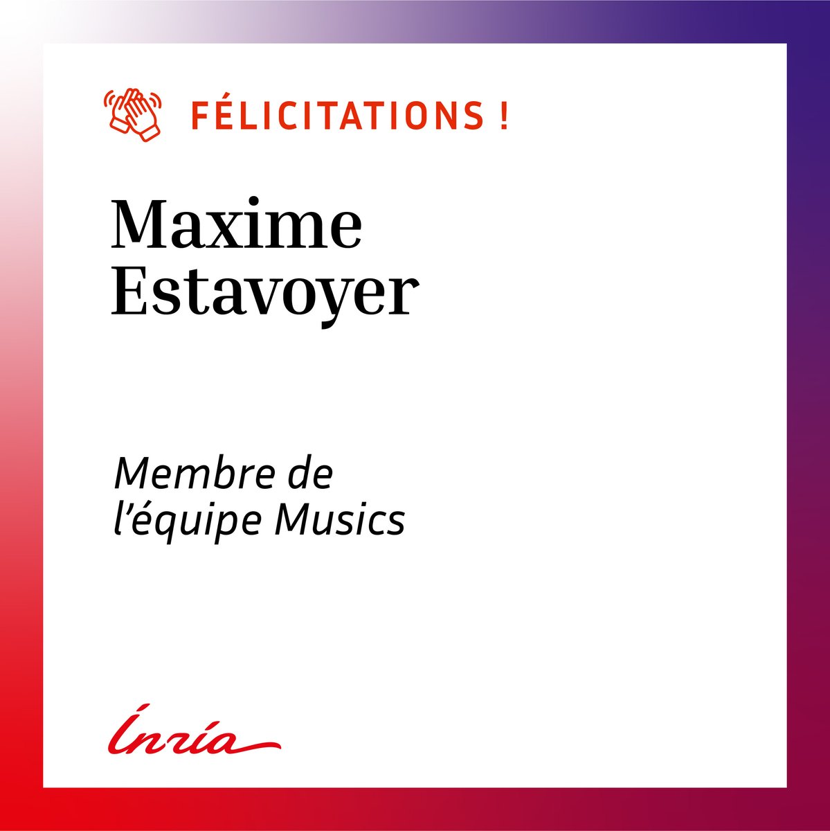 Inria_lyon's tweet image. 🎉Félicitations à Maxime Estavoyer de l'équipe-projet #Musics qui soutient sa thèse "Propagation et émergence de motifs en biologie" !🧬

@UnivLyon1 @CNRS_dr07 @ENSdeLyon