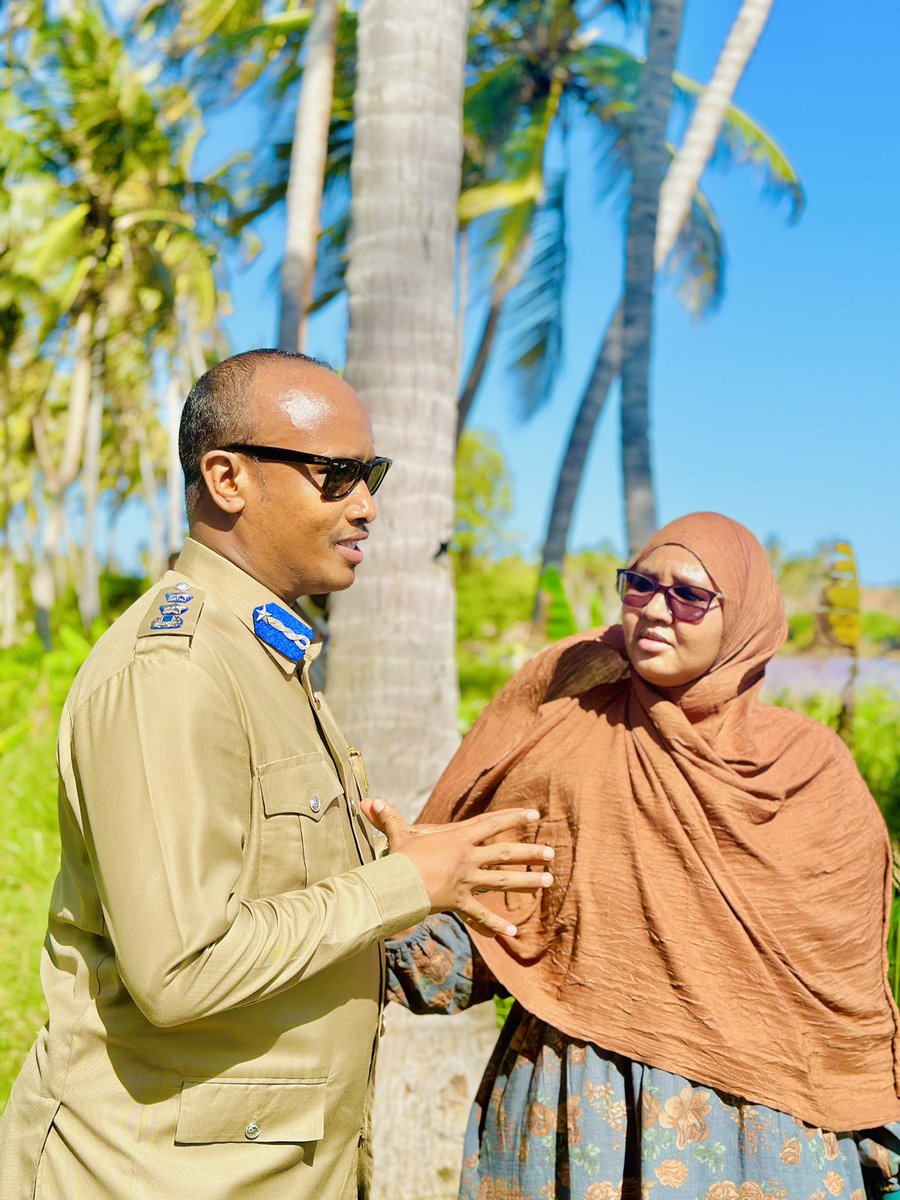 Taliyaha Ciidanka Booliska qaybta Gobolka Jubbada Hoose, walalkey G/sare Sadik Mohamud Dhogor