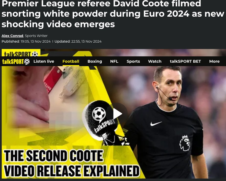 BlackQueenLara's tweet photo. #MyViewsMine #REFBALL OR #FOOTBALL?
A blog that BEAUTIFIES #DavidCotee (A referee violating #Football Laws) is an example of how the #EnglishEmpire rewards evil &amp; forces u 2 be its #servant. #Cotee's MATCH-FIXED, period (The same as Banks being thieves or Teachers being pedos) https://t.co/lxqiMbdoWt