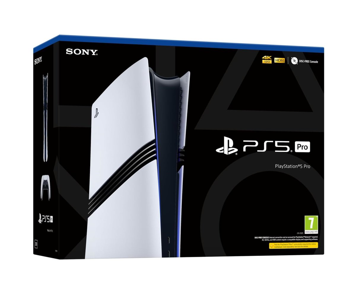 TechInStockUK's tweet photo. PS5 Pro DEAL - SAVE ยฃ40.00 - PlayStation 5 Pro Console ยฃ659.99 ๐ฅ
In Stock ๐ข via Box ๐ https://t.co/MuN7YVrhjo
price + stock can change daily #BoxUK ad
#Gaming #PS5Pro #PlayStation5Pro #PS5 #PS5Share #PlayStation #Restock #LimitedEdition #GTA6 #GTAVI #VideoGames #BlackFriday https://t.co/VnUsVNIhM9