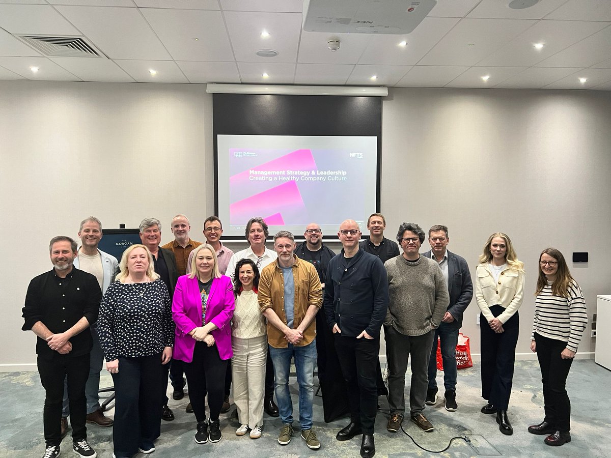 It was such a pleasure to be in Dublin this week to deliver the final sessions for our Creative Business for Producers course in partnership with <a href="/ScreenIreland/">Screen Ireland</a>!

Each delegate has been a delight to work with and we wish them every success for the future!
