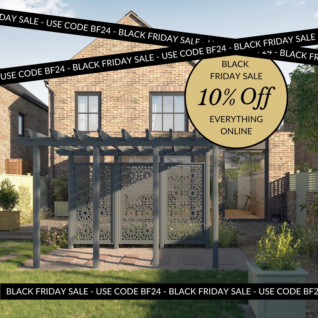 Black Friday has arrived early at The Garden Trellis Co! Get 10% off everything online and create your dream garden this November. Use code BF24 at checkout.

#BlackFriday #DreamGarden