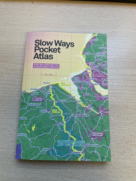 Our friends at <a href="/SlowWaysUK/">Slow Ways</a>  recently passed us a copy of their excellent new pocket atlas. It’s a book of walking routes mapped out by their volunteers connecting all of Britain's towns and cities. Check them out!