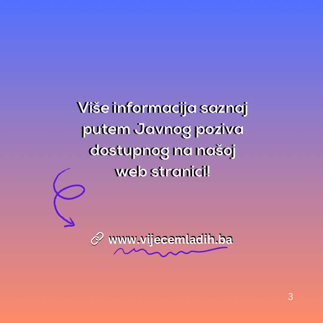 Da, dobro ste pročitali! ✨

Ekipa na fotki traži pojačanje za čak dvije pozicije u Sekretarijatu Vijeća mladih Federacije BiH, a svoju prijavu nam možeš poslati do 27. septembra. 

Opširnije👇
tr.ee/h9fKVl-gES

Čekamo vas! 🪩