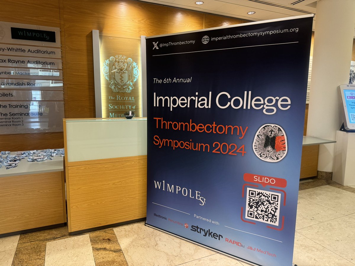 Imperial Thrombectomy Symposium (@impthrombectomy) on Twitter photo #ITS2024 #ITS2024
